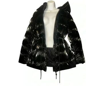 DKNY Women's Black Puffer Jacket